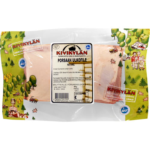 Porsaan ulkofilee naturel n.1kg